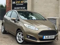 Used Ford Fiesta Zetec 2015 Brown Hatchback