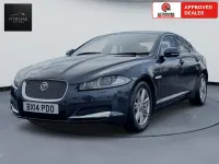 Second-hand Jaguar XF Premium Luxury 163 CP (119 kW) 2014 Albastru Berlinǎ