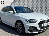 Ny Audi A1 Sportback S-Line 95 HK (69 kW) 2026 Vit Halvkombi