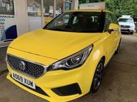 Used MG MG3 Excite 106 HP (77 kW) 2019 Yellow Hatchback
