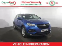 Used Vauxhall Grandland X 130 HP (95 kW) 2019 Blue SUV