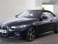 Used BMW 420 M Sport 2022 Black Cabriolet