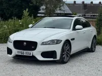 Used Jaguar XF S 300 HP (220 kW) 2016 White Sedan