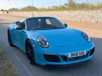 Used Porsche 911 Carrera Cabriolet 2018 Blue Cabriolet