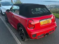 Used Mini John Cooper Works Cabriolet 2018 Red Cabriolet