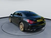 Usado Mercedes CLA180 AMG line 2016 Preto Sedan
