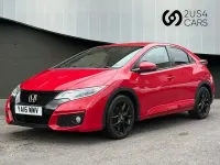 Used Honda Civic Sport 2016 Red Hatchback