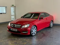 Used Mercedes C220 Sport Edition 2014 Red Coupe