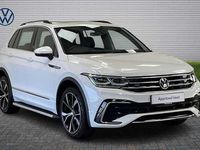Used VW Tiguan R-line 245 HP (180 kW) 2021 Pure white SUV