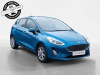 Used Ford Fiesta Zetec 100 HP (73 kW) 2018 Blue Hatchback