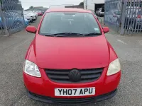 Used VW Fox 55 HP (40 kW) 2007 Red Hatchback