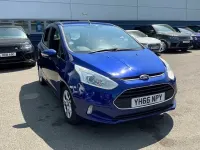 Used Ford B-MAX Zetec 90 HP (66 kW) 2016 Blue MPV