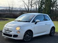 Used Fiat 500 S 69 HP (50 kW) 2013 White Hatchback