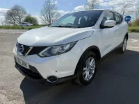 Used Nissan Qashqai Acenta 108 HP (79 kW) 2014 White SUV