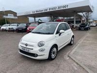 Used Fiat 500 Lounge 69 HP (50 kW) 2016 White Hatchback