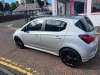 Used Vauxhall Corsa Edition 89 HP (65 kW) 2017 Silver Hatchback