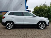 Used Skoda Karoq SE L 150 HP (110 kW) 2018 White SUV