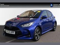 Used Toyota Yaris Hybrid Design 113 HP (83 kW) 2024 Blue Hatchback