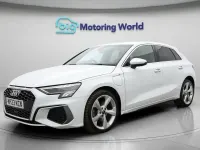 Used Audi A3 Sportback S-Line 204 HP (150 kW) 2023 White Hatchback