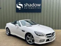 Used Mercedes SLK250 AMG 204 HP (150 kW) 2015 White Cabriolet