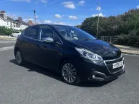 Used Peugeot 208 Allure 110 HP (80 kW) 2017 Black Hatchback