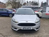 Used Ford Focus Zetec 125 HP (91 kW) 2015 Silver Hatchback
