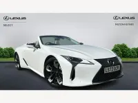 Used Lexus LC 500 2023 White Cabriolet