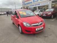 used Vauxhall Zafira a 1.6 16V Exclusiv Euro 5 5dr ONLY 1 PREVIOUS OWNER MPV