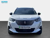 Used Peugeot e-2008 GT-line 100 kW (136 HP) 2020 White SUV