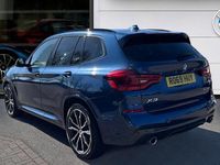 Used BMW X3 M Sport 190 HP (139 kW) 2019 Blue SUV