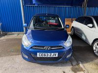 Used Hyundai i10 Active 2013 Blue Hatchback