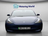 Used Tesla Model 3 Standard Range Plus 222 kW (302 HP) 2022 Blue Sedan