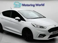 Used Ford Fiesta ST-Line 125 HP (91 kW) 2020 White Hatchback
