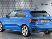 Used Audi A1 S-Line 148 HP (108 kW) 2020 Blue Hatchback