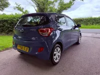 Used Hyundai i10 SE 67 HP (49 kW) 2016 Blue Hatchback