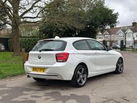 Used BMW 116 Sport Line 2013 White Hatchback
