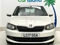 Used Skoda Fabia SE 75 HP (55 kW) 2017 White Hatchback