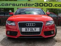 Used Audi A4 S-Line 143 HP (105 kW) 2010 Red Sedan