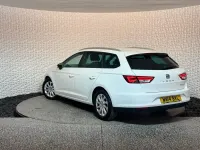 Begagnad Seat Leon Ecomotive 2014 Vit Kombi