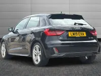 Used Audi A1 Sportback S-Line 114 HP (83 kW) 2019 Mythos black Hatchback