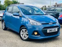 Used Hyundai i10 SE 67 HP (49 kW) 2016 Blue Hatchback
