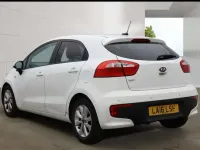 Used Kia Rio 84 HP (61 kW) 2016 White Hatchback
