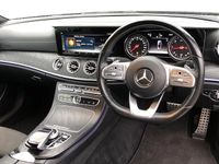 Used Mercedes E220 AMG line 194 HP (142 kW) 2018 Black Cabriolet