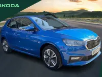 Used Skoda Fabia SE L 94 HP (69 kW) 2022 Blue Hatchback