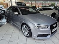Begagnad Audi A3 S-Line 184 HK (135 kW) 2015 Silver Sedan