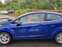 Used Ford Fiesta Zetec 125 HP (91 kW) 2013 Blue Hatchback