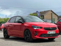 Used Vauxhall Adam Edition 100 kW (136 HP) 2022 Red Hatchback