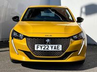 Used Peugeot e-208 Allure 100 kW (136 HP) 2022 Yellow Hatchback