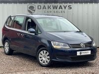 Used VW Sharan S 140 HP (102 kW) 2014 Blue MPV
