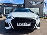 Used Audi S3 Black Edition 2024 White Sedan